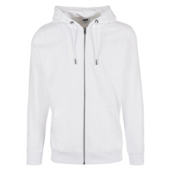 Urban Classics Heren basic badstof full zip hoodie