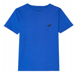 4F Katoenen t-shirt met logo voor jongens