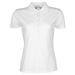 Tee Jays Dames luxe stretch poloshirt met korte mouwen