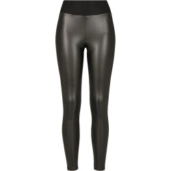 Urban Classics Dames legging hoog taille leer