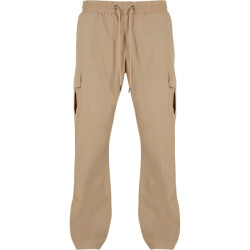 Urban Classics Heren nylon rechte pijp cargo broek