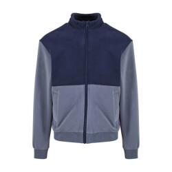 Urban Classics Heren polar fleece jas met kleurblok