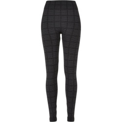 Urban Classics Dames heritage geruite naadloze legging