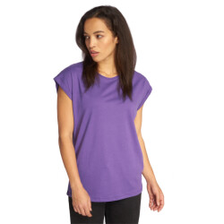 Urban Classics Dames verlengd schouder t-shirt