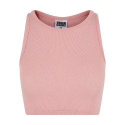 Urban Classics Dames ribbed crop top