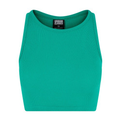 Urban Classics Dames ribbed crop top