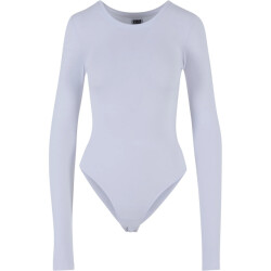 Urban Classics Dames stretch jersey body met lange mouwen