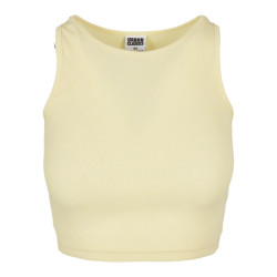 Urban Classics Dames ribbed crop top