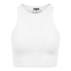 Urban Classics Dames ribbed crop top