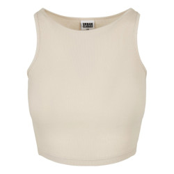 Urban Classics Dames ribbed crop top