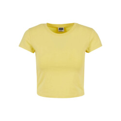 Urban Classics Dames jersey stretch crop t-shirt