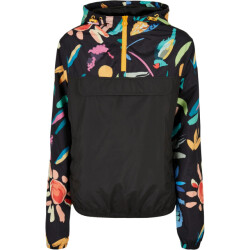 Urban Classics Dames jas met gemengde print