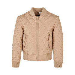 Urban Classics Meisjes diamond quilt nylon jas