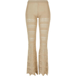 Urban Classics Dames gebreide gehaakte uitlopende legging