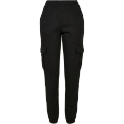 Urban Classics Dames cargo broek met hoge taille
