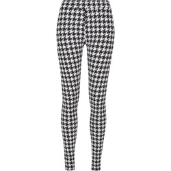 Urban Classics Dames legging zacht houndstooth