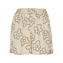 Urban Classics Dames viscose all-over print resort shorts
