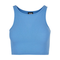 Urban Classics Dames ribbed crop top