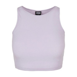 Urban Classics Dames ribbed crop top