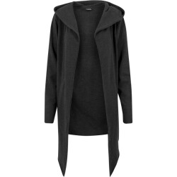 Urban Classics Heren lang vest met open rand