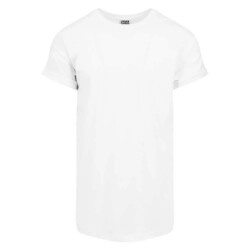 Urban Classics Heren lang t-shirt met omslag