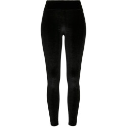 Urban Classics Dames fluwelen legging met hoge taille