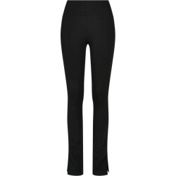 Urban Classics Dames zijsplit legging met hoge taille