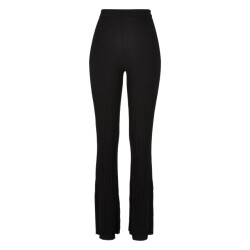 Urban Classics Dames gebreide geribde uitlopende legging