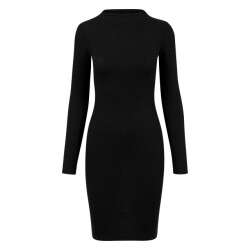 Urban Classics Dames ribjurk