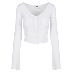 Urban Classics Dames ribbed cropped vest
