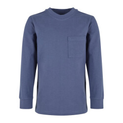Urban Classics Jongens zwaargewicht pocket oversized t-shirt met lange mouwen