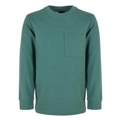 Urban Classics Jongens zwaargewicht pocket oversized t-shirt met lange mouwen