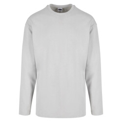 Urban Classics Heren-trui met open rand en lange mouwen