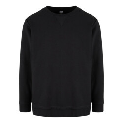 Urban Classics Heren crew open rand oversized trui