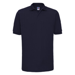 Russell Athletic Heren ripple collar & manchet poloshirt met korte mouwen