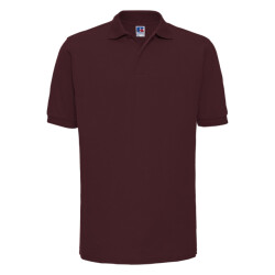 Russell Athletic Heren ripple collar & manchet poloshirt met korte mouwen