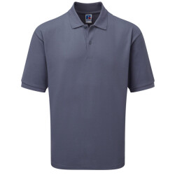 Jerzees Colours Russell mens klassiek poloshirt met korte mouwen van katoen