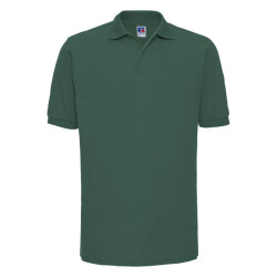 Russell Athletic Heren ripple collar & manchet poloshirt met korte mouwen