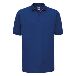 Russell Athletic Heren ripple collar & manchet poloshirt met korte mouwen