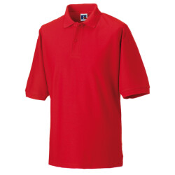 Jerzees Colours Russell mens klassiek poloshirt met korte mouwen van katoen