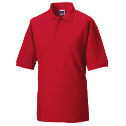 Jerzees Colours Russell mens klassiek poloshirt met korte mouwen van katoen