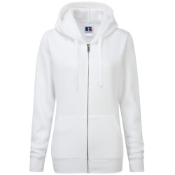 Russell Athletic Dames premium authentieke hoodie met rits (3-laagse stof)
