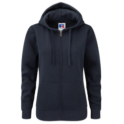 Russell Athletic Dames premium authentieke hoodie met rits (3-laagse stof)