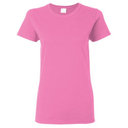 Gildan Dames zware katoenen missy fit korte mouwen t-shirt