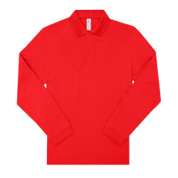 B and C Heren my polo 180 poloshirt met lange mouwen
