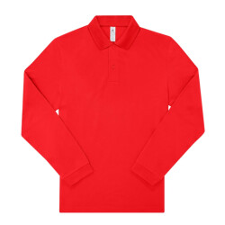 B and C Heren my polo 210 effen katoenen poloshirt