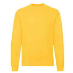 Fruit of the Loom Heren klassiek ingelegd sweatshirt