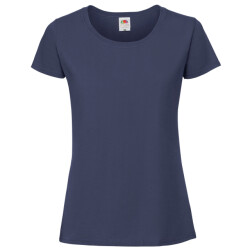 Fruit of the Loom Dames iconic 195 premium ringspun katoenen t-shirt