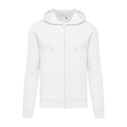 SG Heren met effen oxford hoodie met volledige rits