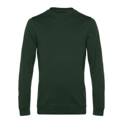B and C Heren frans terry sweatshirt met inzet